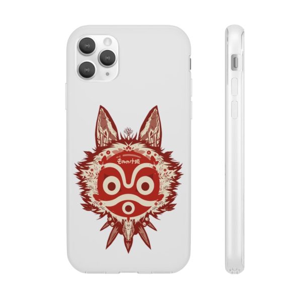 Princess Mononoke Spirits - Princess Mononoke Mask iPhone Cases-Accessories, Phone Case, princess mononoke, Princess Mononoke Spirits