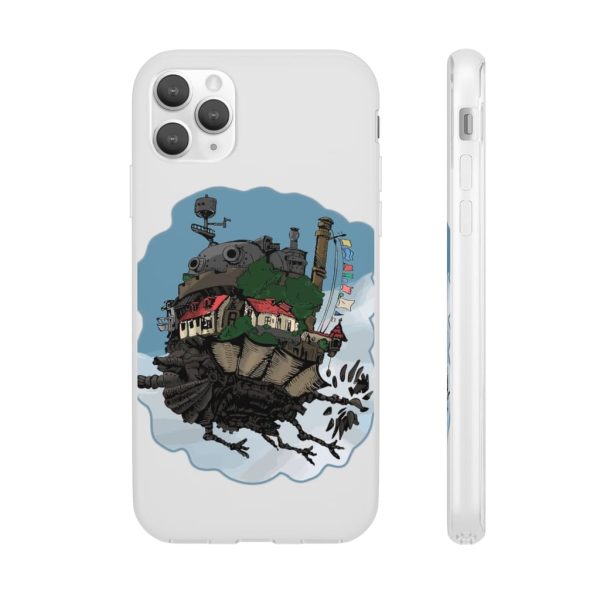 Howl's Moving Castle Series - Howl’s Moving Castle Classic Color iPhone Cases-Accessories, Howl's Moving Castle, Howl's Moving Castle Series, Phone Case