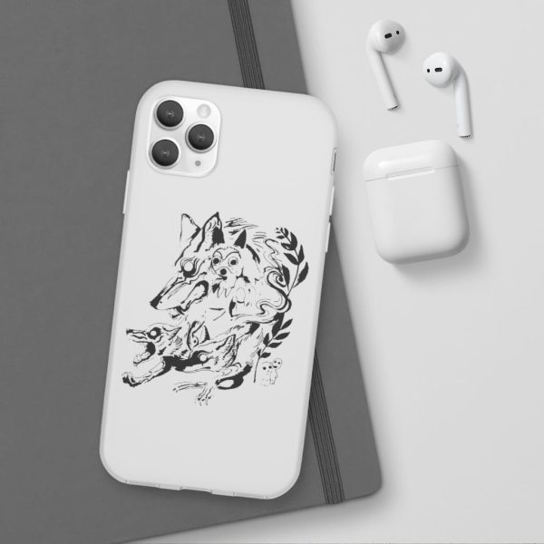 Watch Princess Mononoke - Princess Mononoke and The Wolf Creative Art iPhone Cases-Accessories, Phone Case, princess mononoke, Watch Princess Mononoke