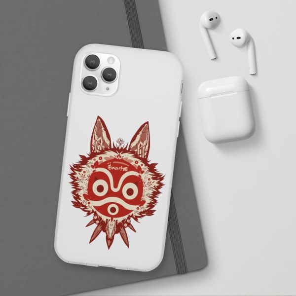 Princess Mononoke Spirits - Princess Mononoke Mask iPhone Cases-Accessories, Phone Case, princess mononoke, Princess Mononoke Spirits