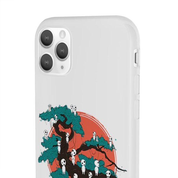 Anime Film Princess Mononoke - Tree Spirits by the Red Moon iPhone Cases-Accessories, Anime Film Princess Mononoke, Phone Case, princess mononoke