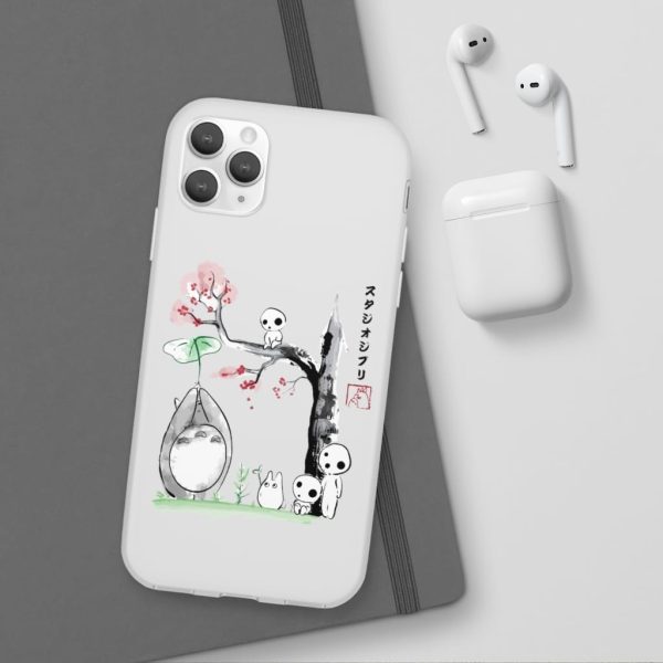 Stuffed Totoro - Totoro and the Tree Spirits iPhone Cases-Accessories, My Neighbor Totoro, Phone Case, Stuffed Totoro