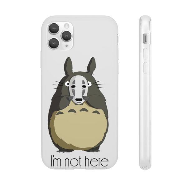 Studio Ghibli My Neighbor Totoro - Totoro I’m Not Here iPhone Cases-Accessories, My Neighbor Totoro, Phone Case, Studio Ghibli My Neighbor Totoro