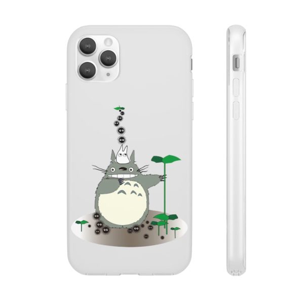 My Totoro - Totoro and the Sootballs iPhone Cases-Accessories, My Neighbor Totoro, My Totoro, Phone Case