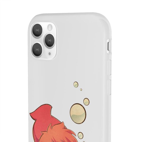 Studio Ghibli Icons Ponyo - Ponyo Chibi iPhone Cases-Accessories, Phone Case, ponyo, Studio Ghibli Icons Ponyo