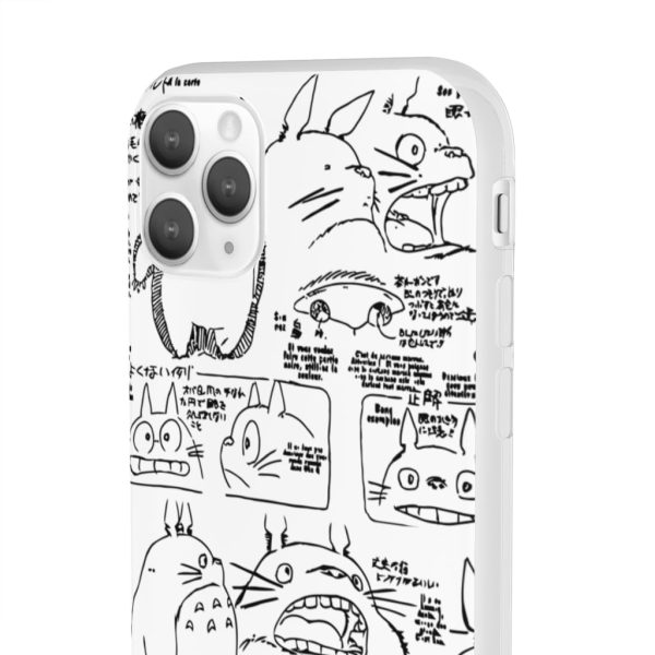 Mi Vecino Totoro - Totoro Original Character Sketch iPhone Cases-Accessories, Mi Vecino Totoro, My Neighbor Totoro, Phone Case