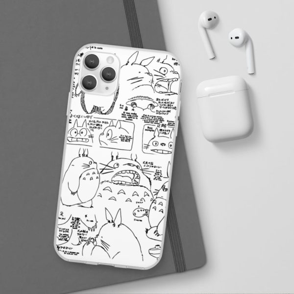 Mi Vecino Totoro - Totoro Original Character Sketch iPhone Cases-Accessories, Mi Vecino Totoro, My Neighbor Totoro, Phone Case