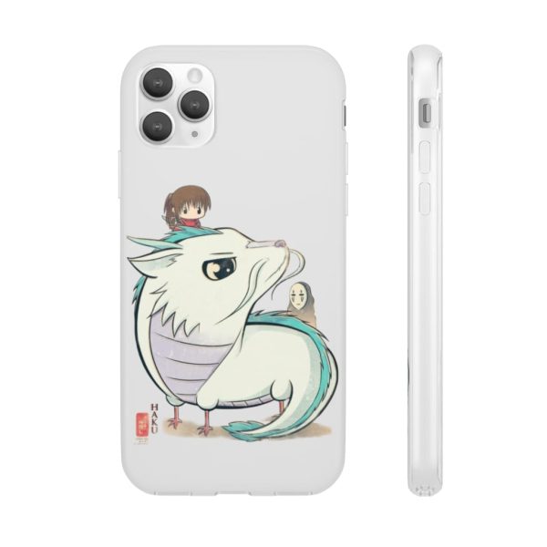 Haku Spirited Away - Spirited Aways Chibi iPhone Cases-Accessories, Haku Spirited Away, Kamaji Spirited Away, Phone Case, Spirited Away, Spirited Away English Cast