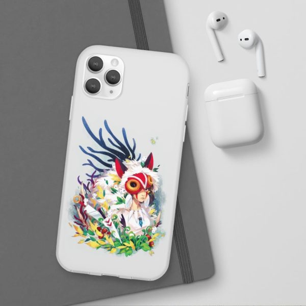 Leper Scene Princess Mononoke - Princess Mononoke Colorful Portrait iPhone Cases-Accessories, Leper Scene Princess Mononoke, Phone Case, princess mononoke