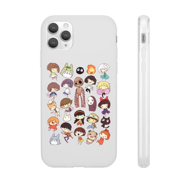 Ghibli Movie Characters Cute Chibi Collection iPhone Cases-Accessories, Phone Case