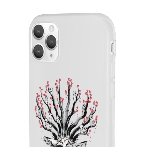 Princess Mononoke Wolf - Princess Mononoke – Shishigami and Sakura iPhone Cases-Accessories, Phone Case, princess mononoke, Princess Mononoke Wolf