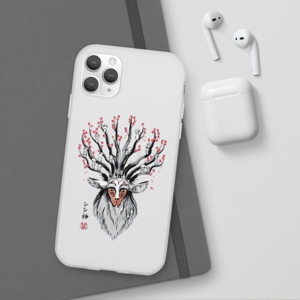 Princess Mononoke Wolf - Princess Mononoke – Shishigami and Sakura iPhone Cases-Accessories, Phone Case, princess mononoke, Princess Mononoke Wolf