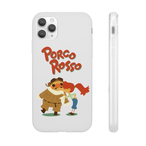 Porco Rosso – The Kiss iPhone Cases-Accessories, Phone Case, porco rosso