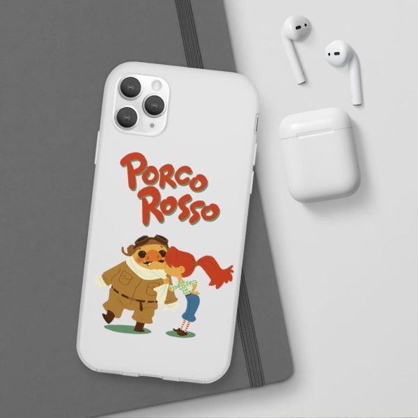 Porco Rosso – The Kiss iPhone Cases-Accessories, Phone Case, porco rosso