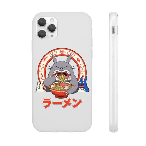 Totoro Backpack - Totoro Ramen iPhone Cases-Accessories, My Neighbor Totoro, Phone Case, Totoro Backpack