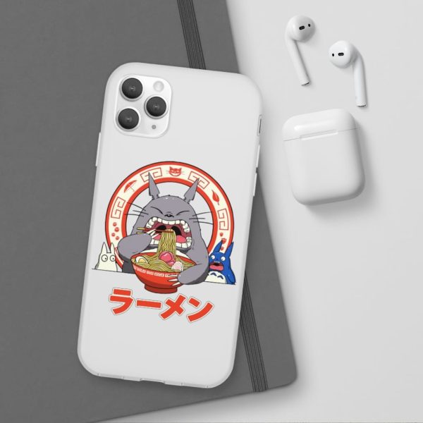 Totoro Backpack - Totoro Ramen iPhone Cases-Accessories, My Neighbor Totoro, Phone Case, Totoro Backpack