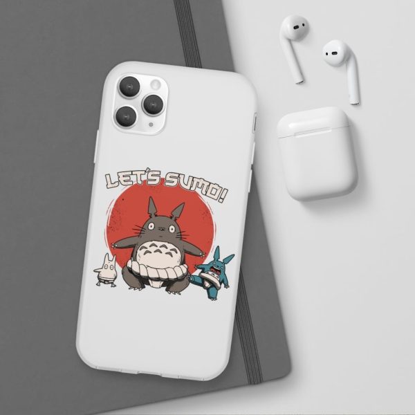 What Animal Is Totoro - Totoro Let’s Sumo iPhone Cases-Accessories, My Neighbor Totoro, Phone Case, What Animal Is Totoro