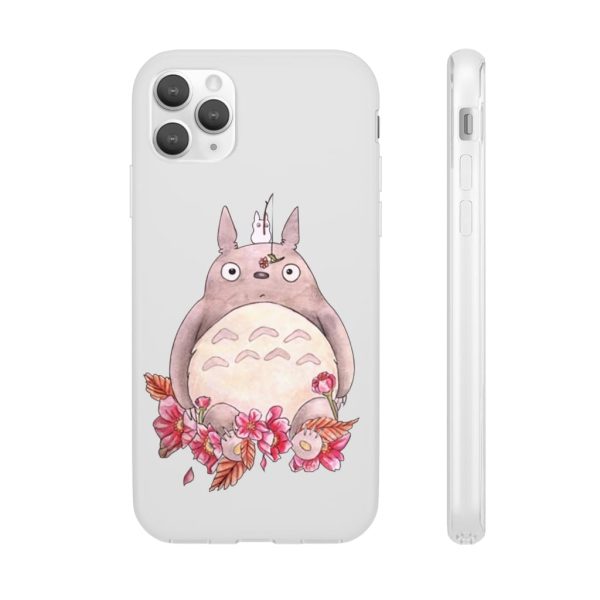 Totoro Drawing - Totoro – flower fishing iPhone Cases-Accessories, My Neighbor Totoro, Phone Case, Totoro Drawing