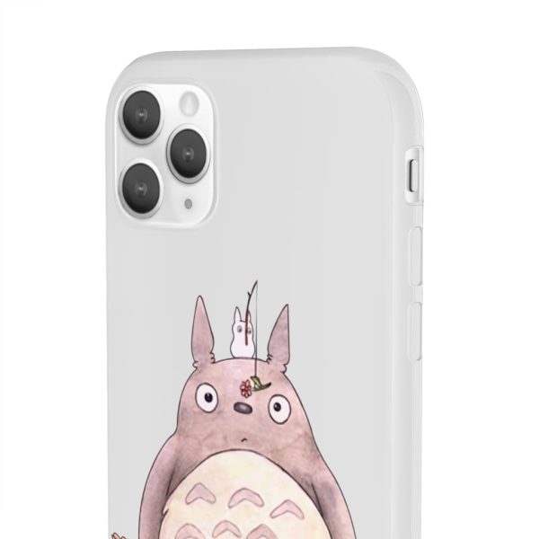 Totoro Drawing - Totoro – flower fishing iPhone Cases-Accessories, My Neighbor Totoro, Phone Case, Totoro Drawing