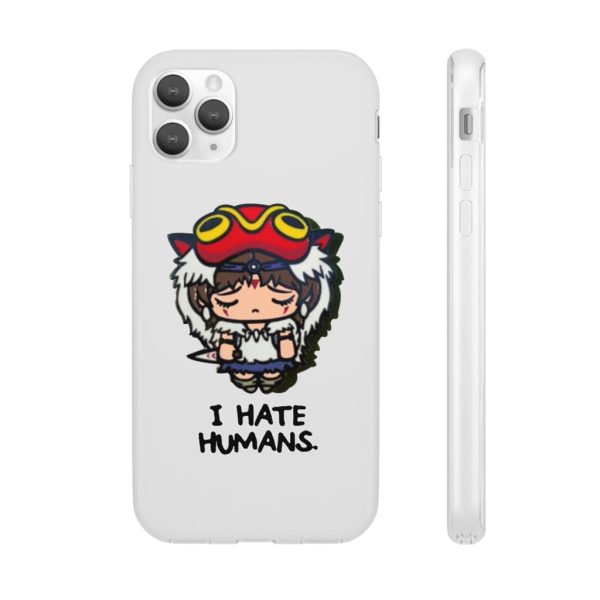 Princess Mononoke Showtimes - Princess Mononoke Chibi – I Hate Humans iPhone Cases-Accessories, Phone Case, princess mononoke, Princess Mononoke Showtimes