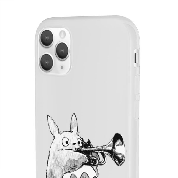 Mei My Neighbor Totoro - Totoro and the Trumpet iPhone Cases-Accessories, Mei My Neighbor Totoro, My Neighbor Totoro, Phone Case