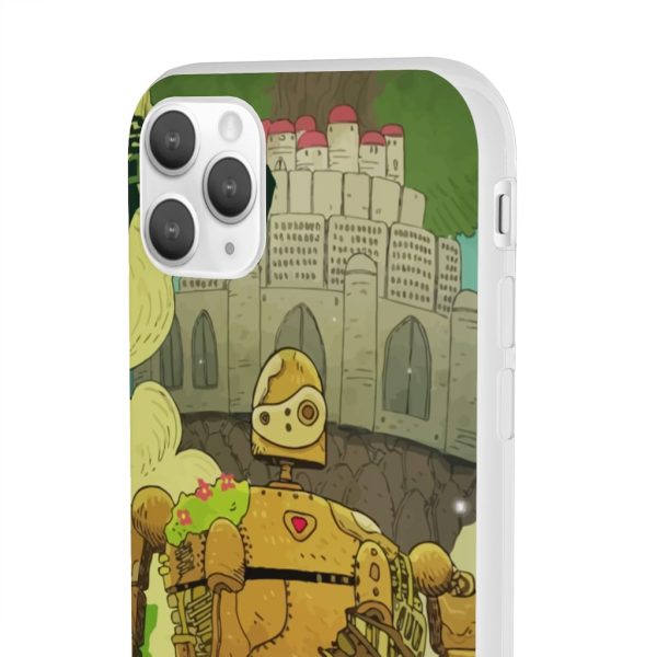 Laputa Castle In The Sky English Cast - Laputa Castle in the Sky Robot Warrior iPhone Cases-Accessories, Laputa Castle In The Sky English Cast, Laputa: Castle in the Sky, Phone Case