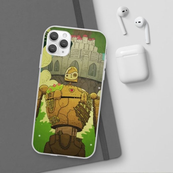 Laputa Castle In The Sky English Cast - Laputa Castle in the Sky Robot Warrior iPhone Cases-Accessories, Laputa Castle In The Sky English Cast, Laputa: Castle in the Sky, Phone Case