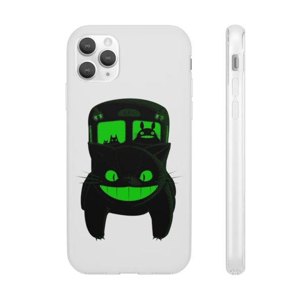 Characters From My Neighbor Totoro - My Neighbor Totoro – Neon Catbus iPhone Cases-Accessories, Characters From My Neighbor Totoro, My Neighbor Totoro, Phone Case