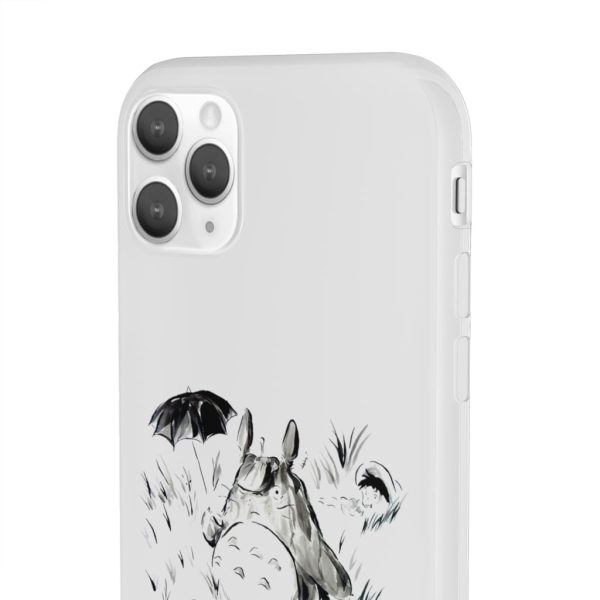 Dai-totoro - Totoro And The Girls Ink Painting iPhone Cases-Accessories, Dai-totoro, My Neighbor Totoro, Phone Case