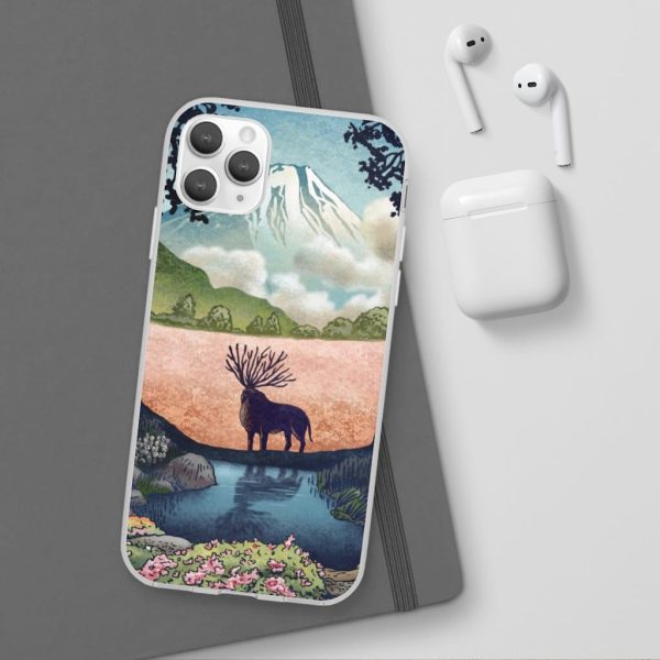 Princess Mononoke Princess - Princess Mononoke – Shishigami Day Time Landscape iPhone Cases-Accessories, Phone Case, princess mononoke, Princess Mononoke Princess