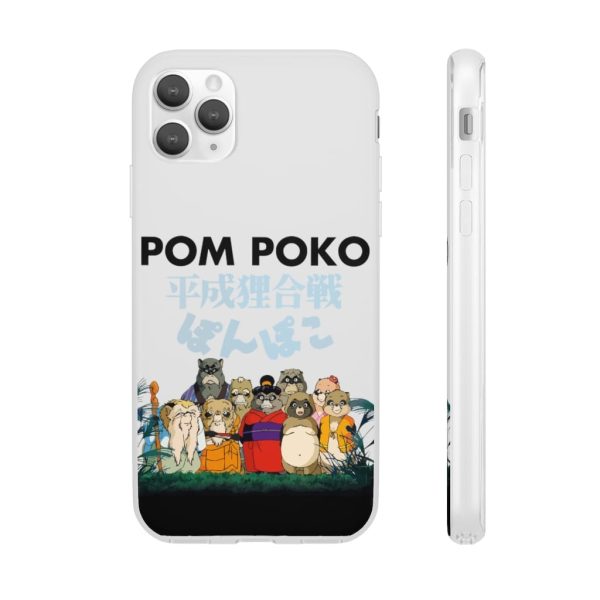 Pom Poko Poster Japanese iPhone Cases-Accessories, Phone Case, Pom Poko