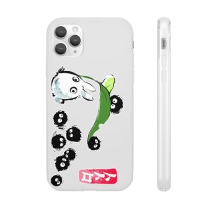 My Neighbor Totoro Satsuki - Mini Totoro and the Soot Balls iPhone Cases-Accessories, My Neighbor Totoro, My Neighbor Totoro Satsuki, Phone Case