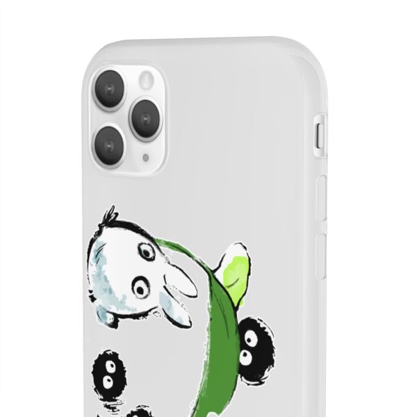 My Neighbor Totoro Satsuki - Mini Totoro and the Soot Balls iPhone Cases-Accessories, My Neighbor Totoro, My Neighbor Totoro Satsuki, Phone Case