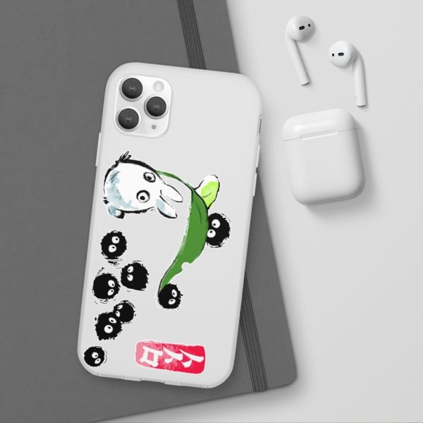 My Neighbor Totoro Satsuki - Mini Totoro and the Soot Balls iPhone Cases-Accessories, My Neighbor Totoro, My Neighbor Totoro Satsuki, Phone Case