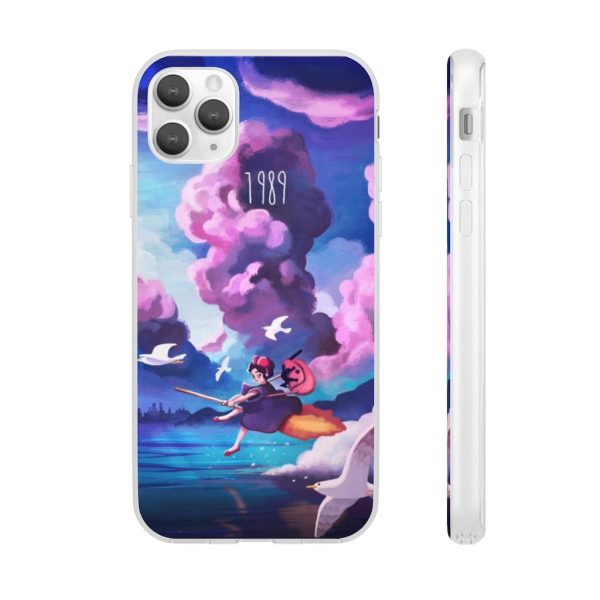 Movie Kiki's Delivery Service - Kiki’s Delivery service 1989 Illustration iPhone Cases-Accessories, Kiki's Delivery Service, Movie Kiki's Delivery Service, Phone Case