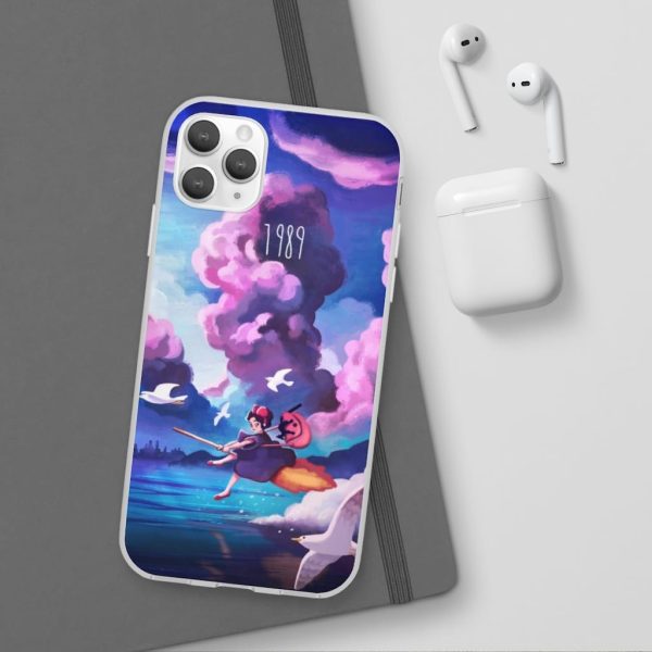 Movie Kiki's Delivery Service - Kiki’s Delivery service 1989 Illustration iPhone Cases-Accessories, Kiki's Delivery Service, Movie Kiki's Delivery Service, Phone Case