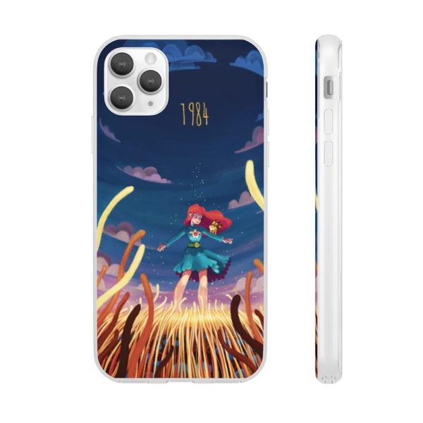 Nausicaa 1984 Illustration iPhone Cases-Accessories, Phone Case