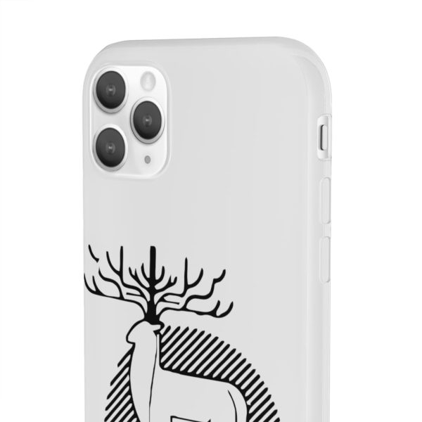 Princess Mononoke Mononoke Hime - Princess Mononoke – Shishigami Line Art iPhone Cases-Accessories, Phone Case, princess mononoke, Princess Mononoke Mononoke Hime