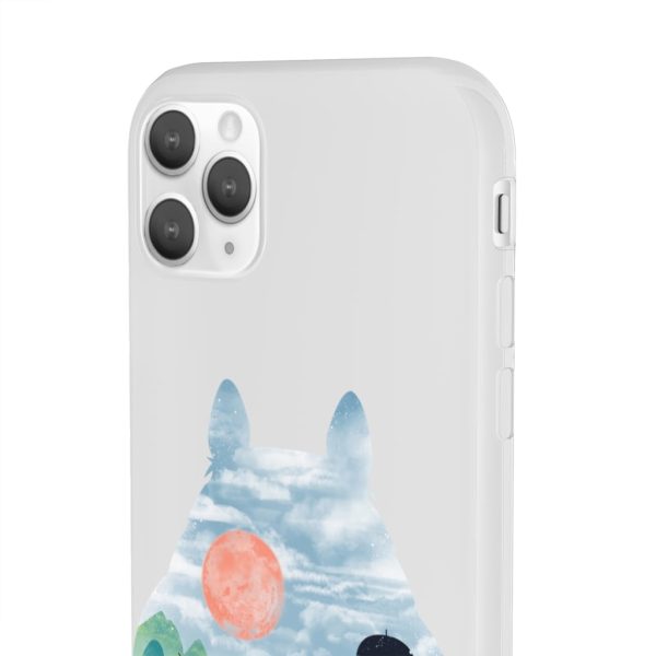 Characters From My Neighbor Totoro - Totoro on the Line Lanscape iPhone Cases-Accessories, Characters From My Neighbor Totoro, My Neighbor Totoro, Phone Case