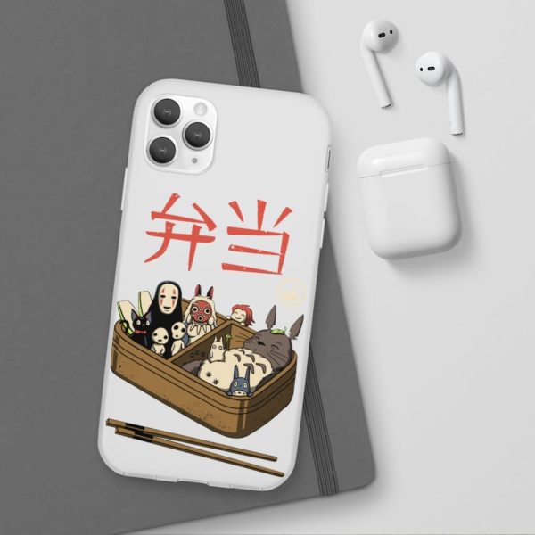 Totoro Sun Shade Cat Bus - Ghibli Bento iPhone Cases-Accessories, My Neighbor Totoro, Phone Case, Spirited Away, Totoro Sun Shade Cat Bus