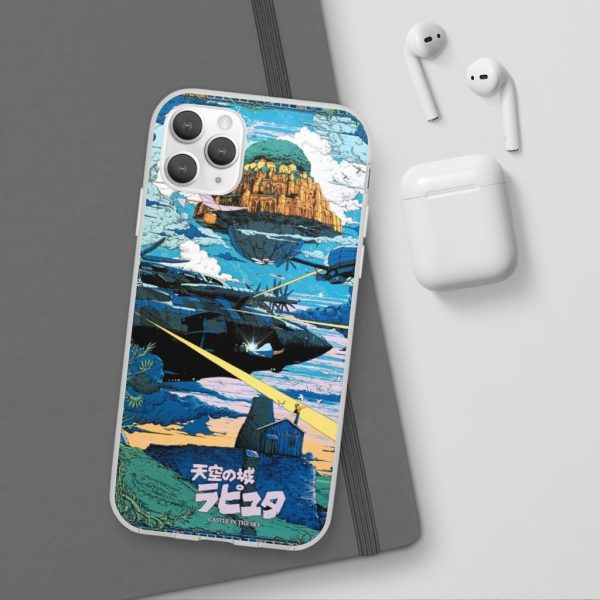 Laputa Castle In The Sky - Laputa: Castle In The Sky – War iPhone Cases-Accessories, Laputa: Castle in the Sky, Phone Case