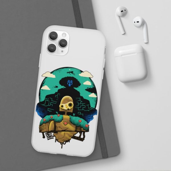 Laputa Castle In The Sky Book - Laputa: Castle in The Sky and Warrior Robot iPhone Cases-Accessories, Laputa Castle In The Sky Book, Laputa: Castle in the Sky, Phone Case