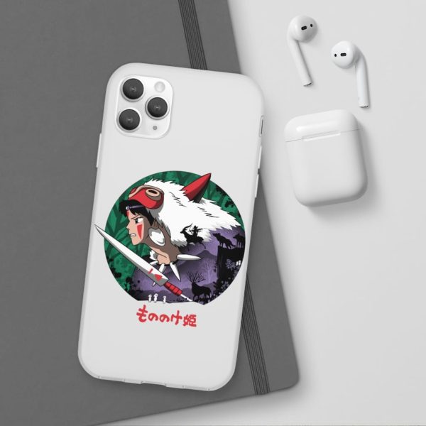 Where To Watch Princess Mononoke - Princess Mononoke’s Journey iPhone Cases-Accessories, Phone Case, princess mononoke, Where To Watch Princess Mononoke