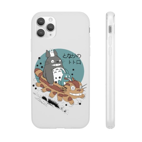 My Totoro - Totoro Riding Catbus iPhone Cases-Accessories, My Neighbor Totoro, My Totoro, Phone Case