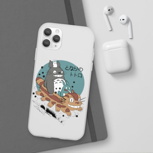 My Totoro - Totoro Riding Catbus iPhone Cases-Accessories, My Neighbor Totoro, My Totoro, Phone Case