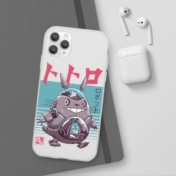 My Friend Totoro - Totoro Bot iPhone Cases-Accessories, My Friend Totoro, My Neighbor Totoro, Phone Case