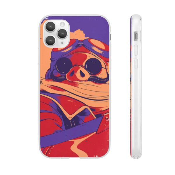 Porco Rosso Retro iPhone Cases-Accessories, Phone Case, porco rosso