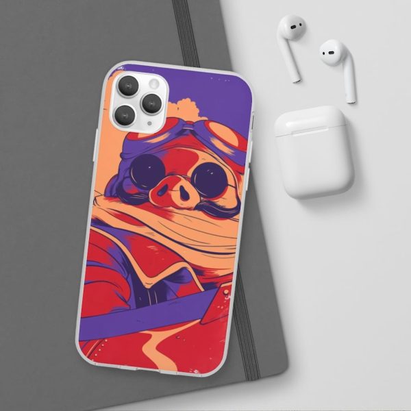 Porco Rosso Retro iPhone Cases-Accessories, Phone Case, porco rosso