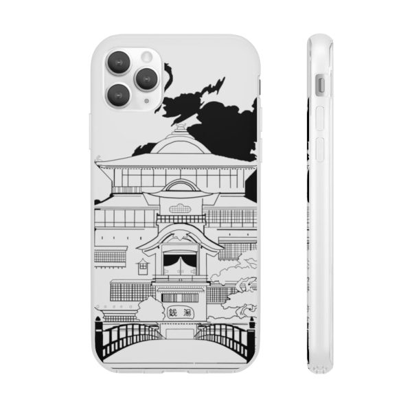 Spirited Away English Actors - Spirited Away Bathhouse illustrated Graphic iPhone Cases-Accessories, Phone Case, Spirited Away, Spirited Away English Actors