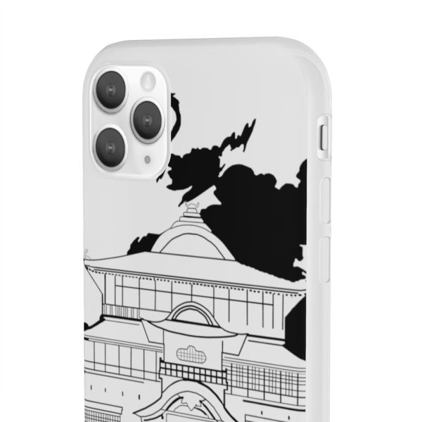 Spirited Away English Actors - Spirited Away Bathhouse illustrated Graphic iPhone Cases-Accessories, Phone Case, Spirited Away, Spirited Away English Actors